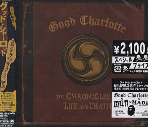 Good Charlotte – The Chronicles Of Life And Death - Cd Japones