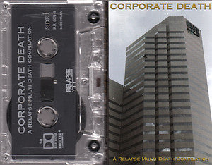 Various – Corporate Death - A Relapse Multi Death Compilation - Cassette