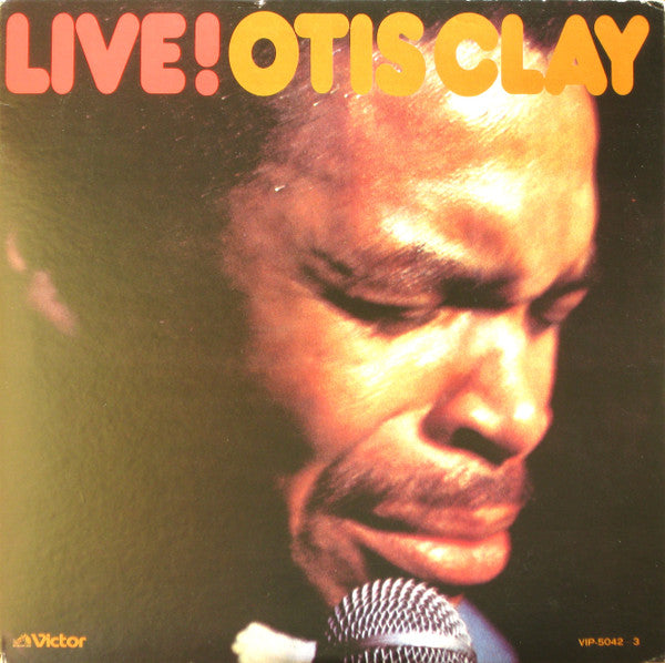 Otis Clay – Live! Otis Clay - VINILO JAPONES
