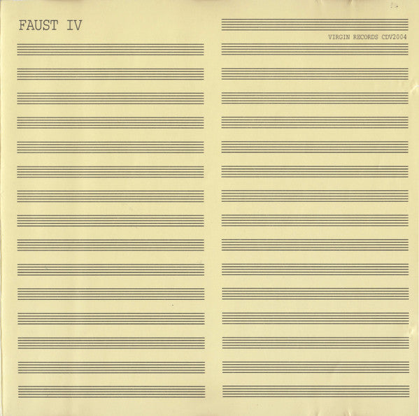 Faust – Faust IV - CD