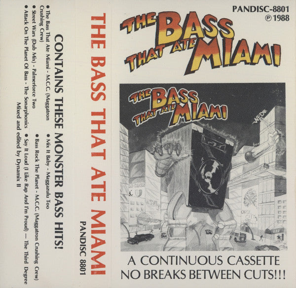 Various  The Bass That Ate Miami - Cassette