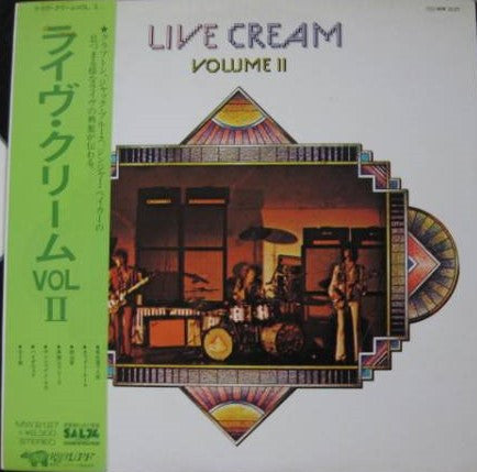 Cream – Live Cream Volume II - Vinilo Japonés