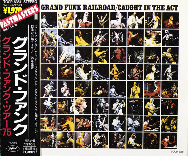 Grand Funk Railroad  Caught In The Act - Cd