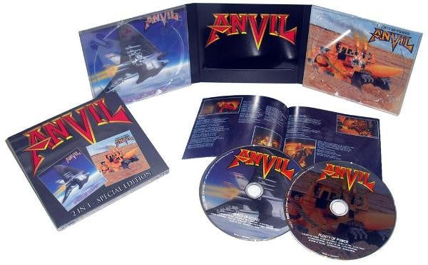 Anvil – Speed Of Sound / Plenty Of Power - Cd Doble