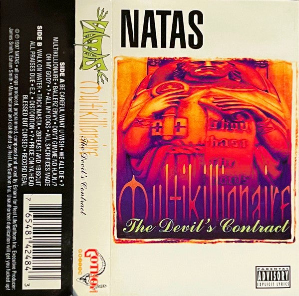 Natas – Multikillionaire - The Devil's Contract - Cassette