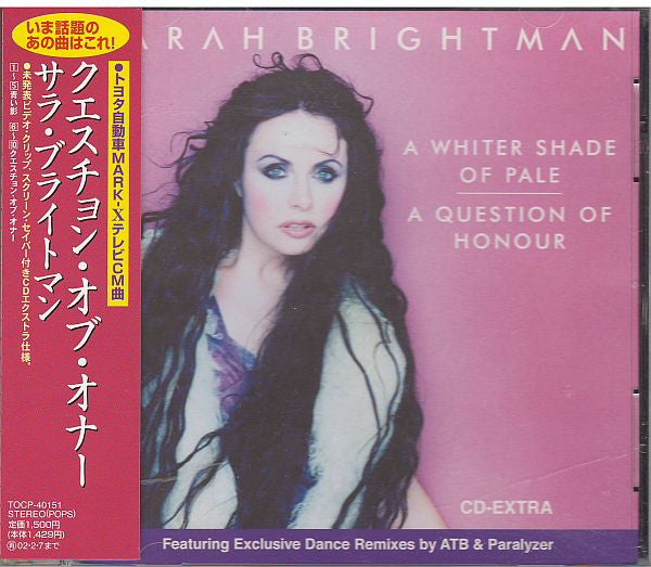 Sarah Brightman – A Whiter Shade Of Pale / A Question Of Honour - CD