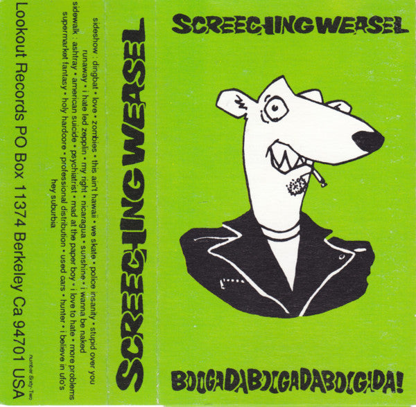 Screeching Weasel – Boogadaboogadaboogada! - Cassette