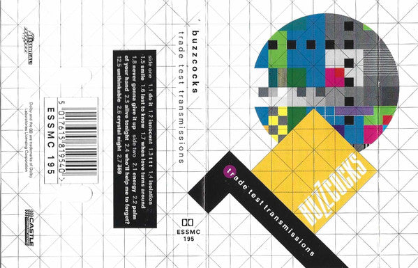 Buzzcocks  Trade Test Transmissions - Cassette