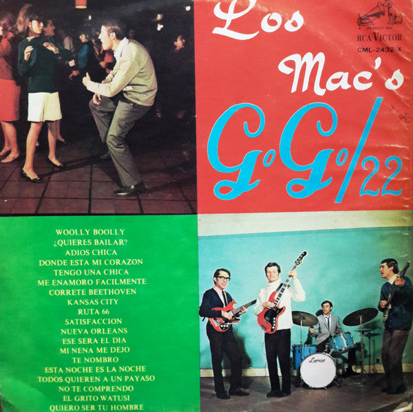 Los Mac's – Go-Go / 22 - Vinilo de epoca edición Chilena