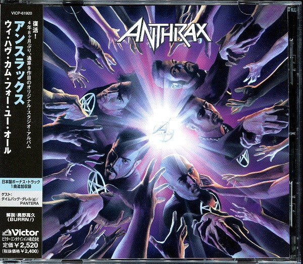 Anthrax – We've Come For You All - Cd Japones