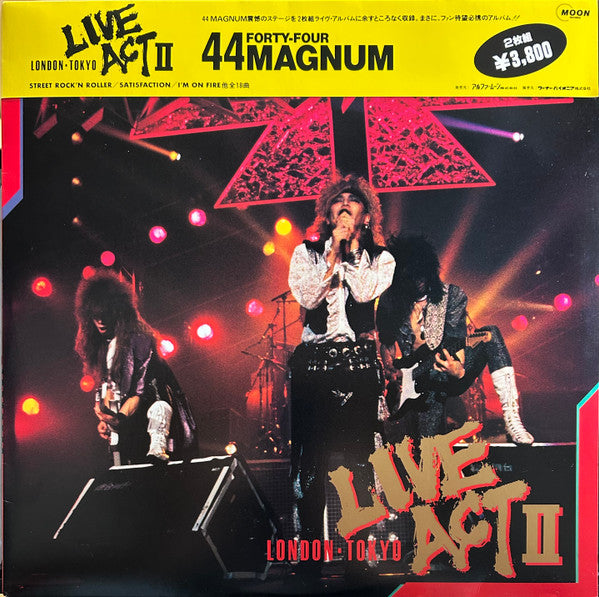 44Magnum – Live Act II - VINILO JAPONES (SIN OBI)
