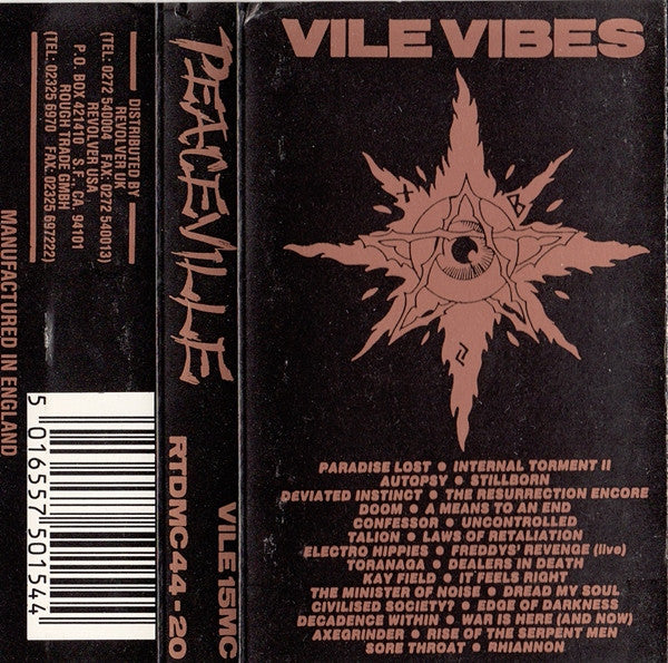 Various  Vile Vibes - Cassette