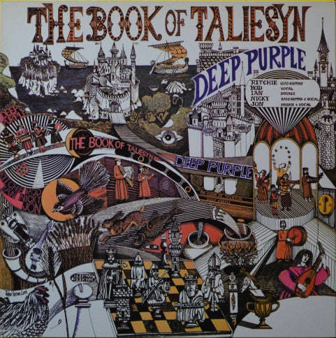 Deep Purple – The Book Of Taliesyn - Vinilo Japonés (Sin Obi)