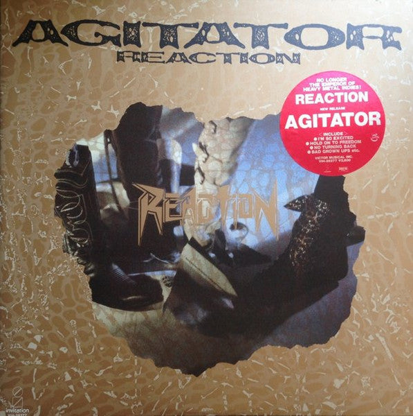 Reaction – Agitator - VINILO JAPONES