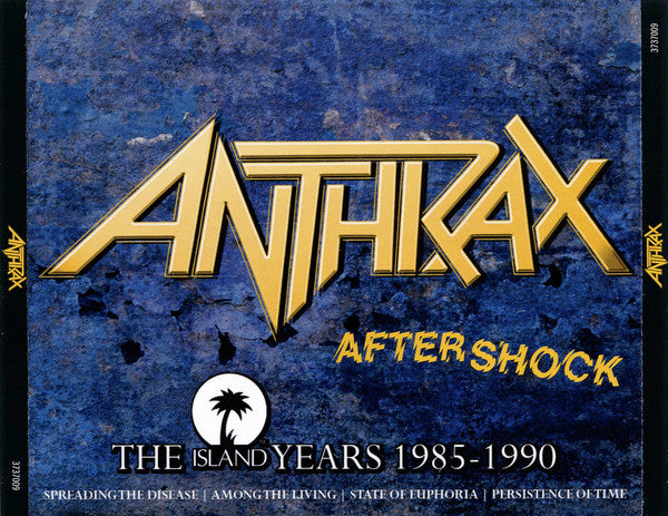 Anthrax – Aftershock (The Island Years 1985-1990) - 4 cds