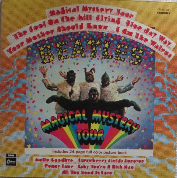 The Beatles – Magical Mystery Tour - Primera edición Japón Vinilo Rojo