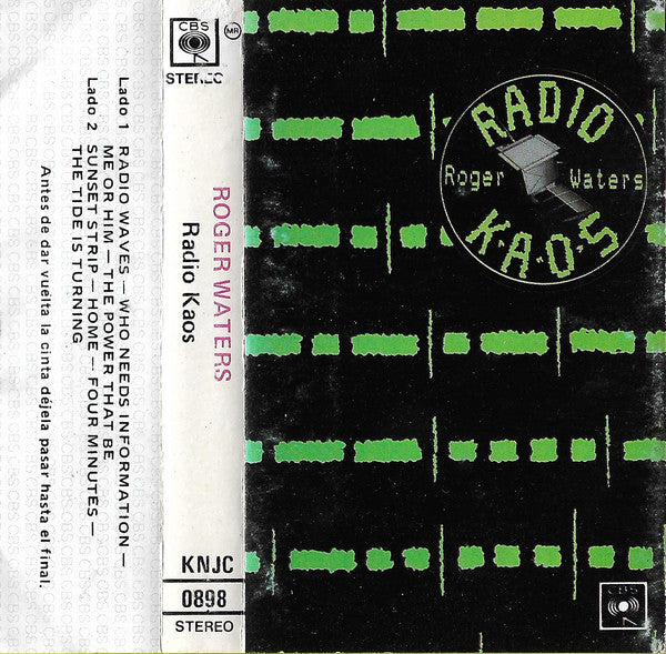 Roger Waters  Radio K.A.O.S. - Cassette