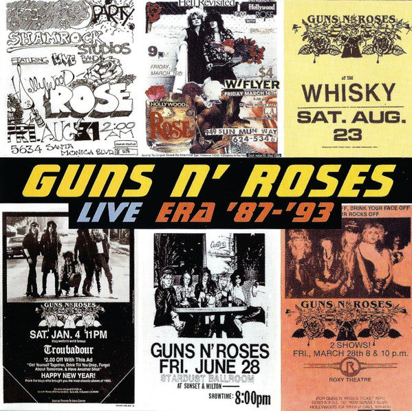 Guns N' Roses – Live Era '87-'93 - cd