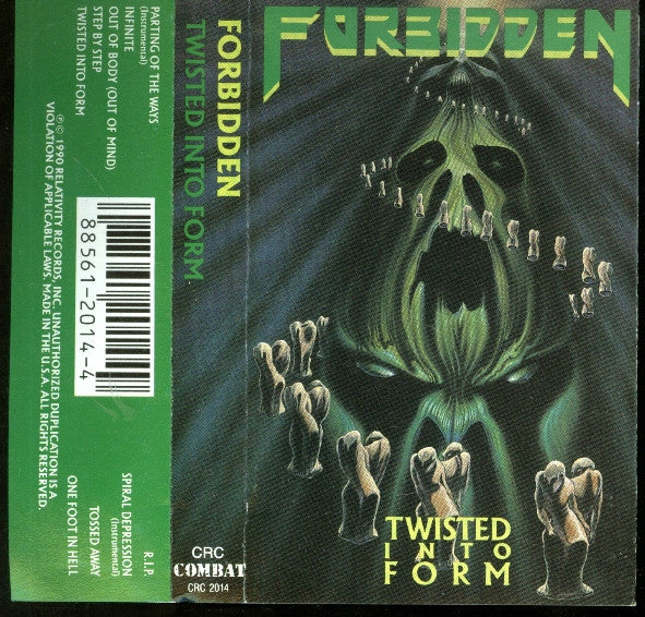 Forbidden – Twisted Into Form - Cassette