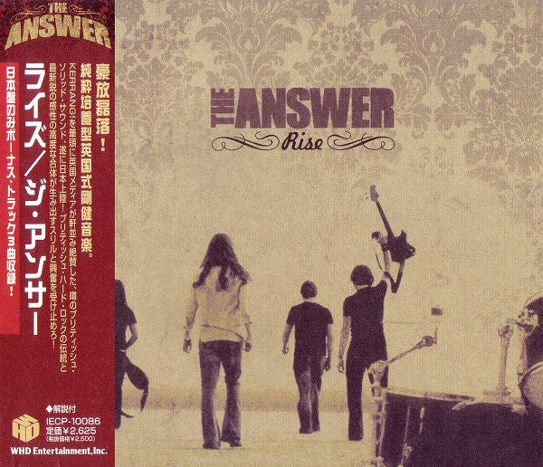 The Answer – Rise - CD JAPONES OFERTA