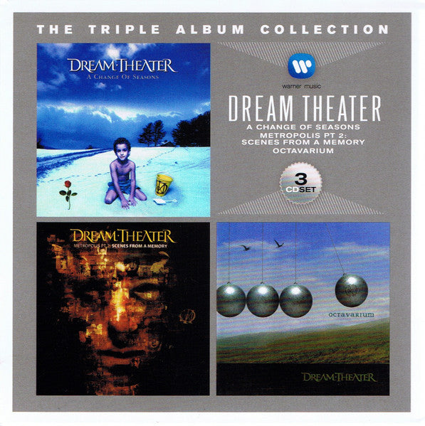 Dream Theater – The Triple Album Collection Cd