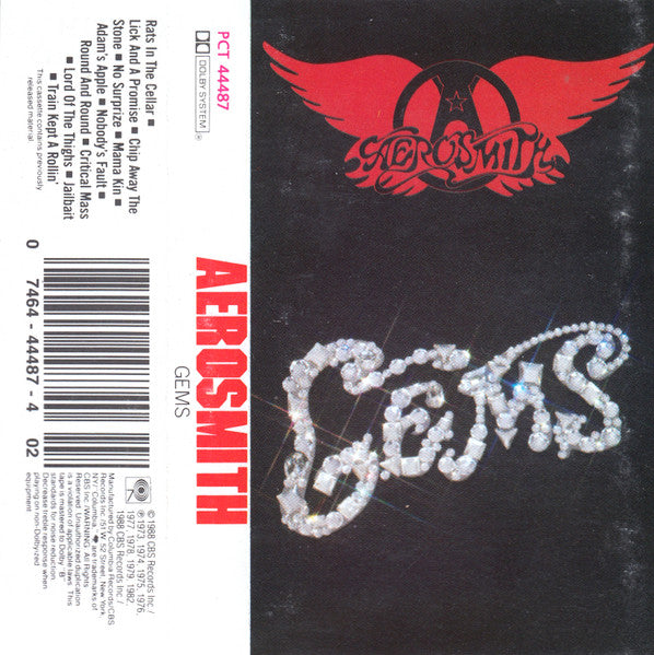 Aerosmith  Gems - Cassette