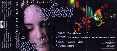 Futuro Incierto  Confetti - Cassette