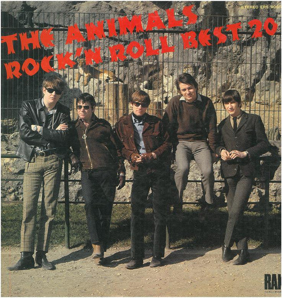 The Animals – The Animals (Featuring Eric Burdon) Rock'n Roll Best 20 - Vinilo Japonés (Sin Obi) Usado