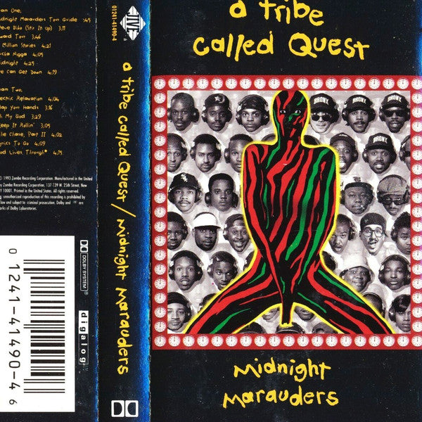 A Tribe Called Quest  Midnight Marauders - Cassette