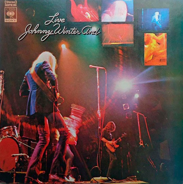 Johnny Winter And – Johnny Winter And Live - Vinilo Japones (Sin Obi)