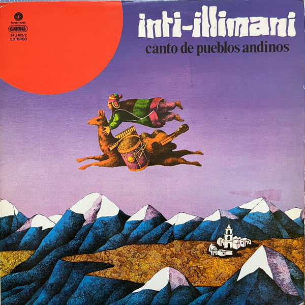 Inti-Illimani – Canto De Pueblos Andinos - Vinilo de época