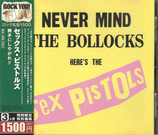 Sex Pistols – Never Mind The Bollocks Here's The Sex Pistols CD Japones
