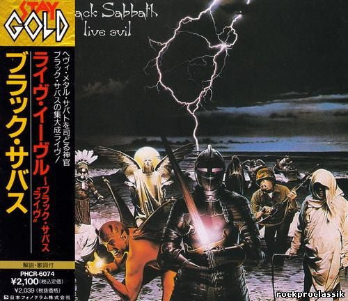 Black Sabbath – Live Evil - Cd Japones