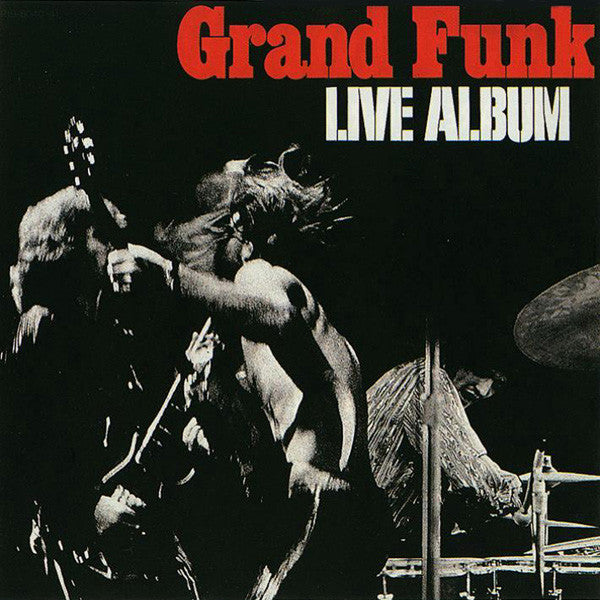 Grand Funk  Live Album - vinilo japones doble