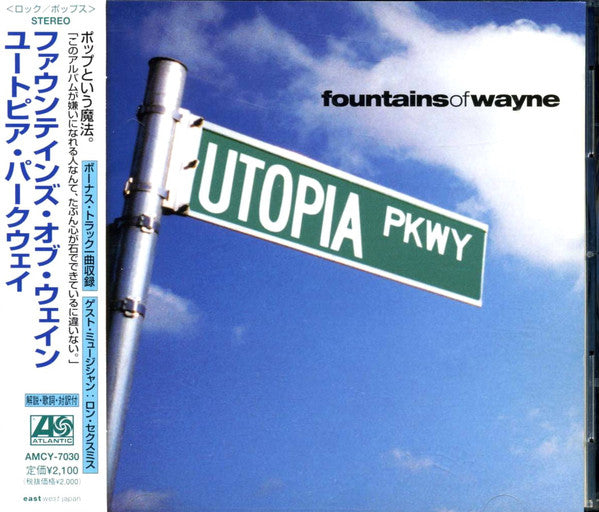 Fountains Of Wayne – Utopia Parkway - CD JAPONES OFERTA
