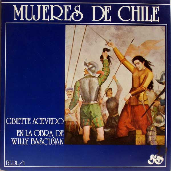 Ginette Acevedo  Mujeres De Chile - Vinilo