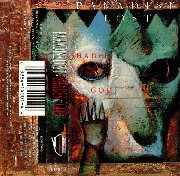 Paradise Lost  Shades Of God - Cassette