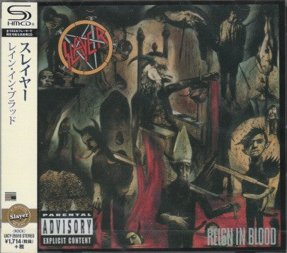 Slayer – Reign In Blood - CD JAPONES