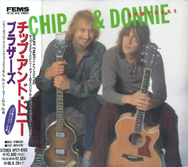 Chip & Donnie – Brothers - CD JAPONES OFERTA