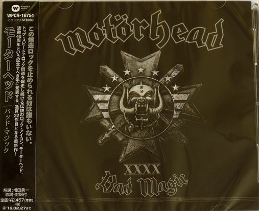 Motörhead – Bad Magic - CD JAPONES