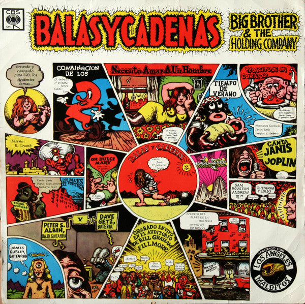 Big Brother & The Holding Company  Balas Y Cadenas = Cheap Thrills - Vinilo