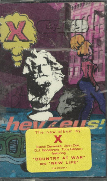 X – Hey Zeus! - Cassette