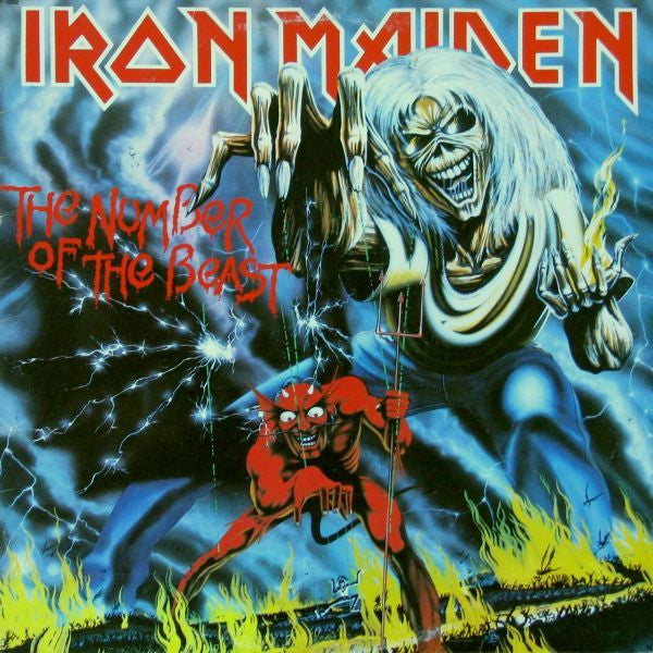 Iron Maiden – The Number Of The Beast - VINILO JAPONES