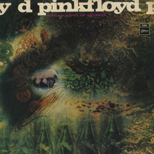 Pink Floyd – A Saucerful Of Secrets - Vinilo Japones Rojo