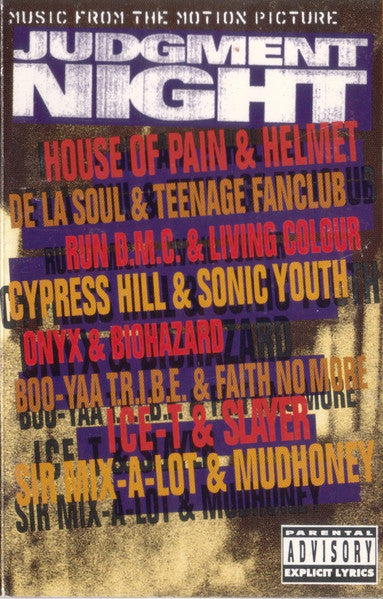 Various  Judgment Night (Music From The Motion Picture) - Cassette