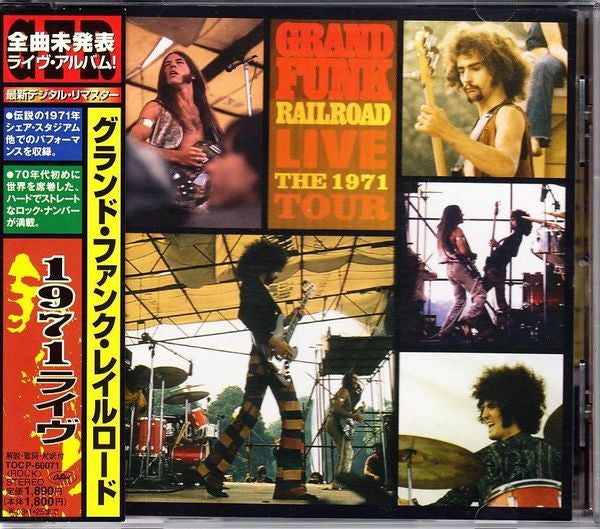 Grand Funk Railroad  Live The 1971 Tour - Cd Japones