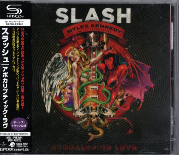 Slash Featuring Myles Kennedy And The Conspirators – Apocalyptic Love - Cd Japones