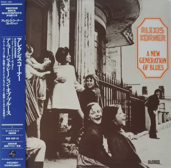 Alexis Korner – A New Generation Of Blues - CD Japonés (Con Obi)