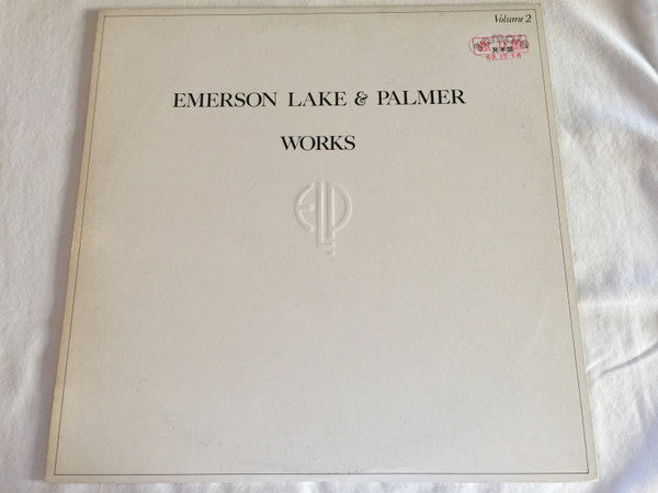 Emerson, Lake & Palmer  Works Volume 2 - Vinilo Japones