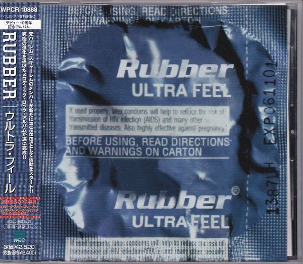 Rubber – Ultra Feel -Cd Japones Oferta